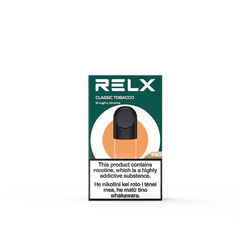 RELX Infinity Pod: Classic Tobacco 18mg/ml