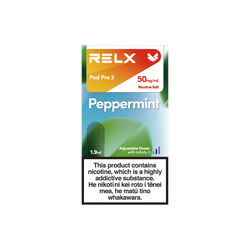 RELX Infinity 2 Pod: Peppermint (Nicotine Salt 50mg/ml) Nicotine 35mg/ml