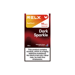 RELX Infinity 2 Pod: Dark Sparkle (Cola Flavour) (Nicotine Salt 50mg/ml) Nicotine 35mg/ml